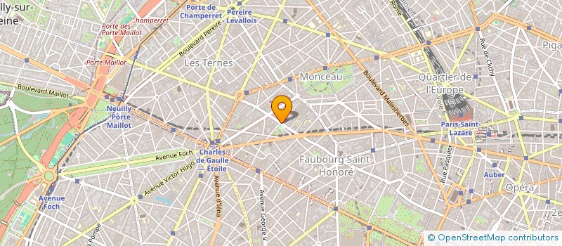 localisation de l'entreprise CLIFTON CONSULTING à NEUILLY-SUR-SEINE