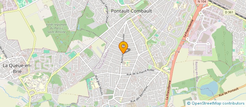 localisation de l'entreprise CLII à NOISY-LE-GRAND