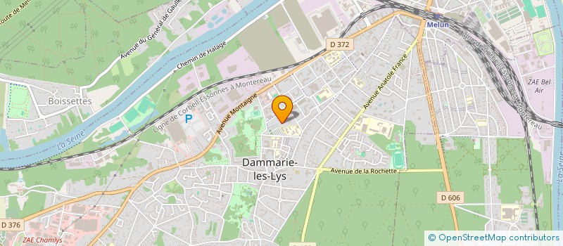 localisation de l'entreprise CLIJA CAMILLE à DAMMARIE-LES-LYS