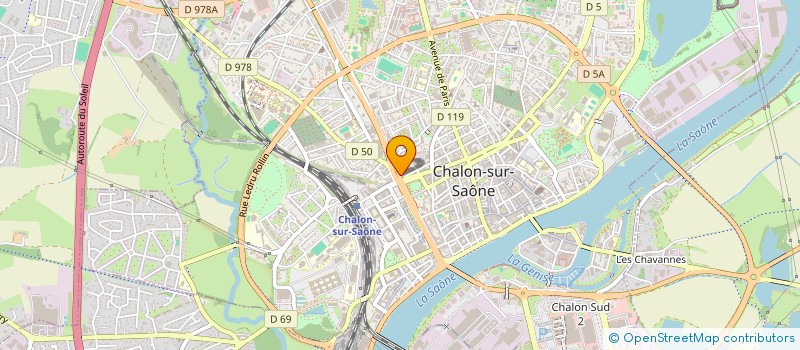 localisation de l'entreprise CLIK PHOTO SARL à CHALON-SUR-SAONE