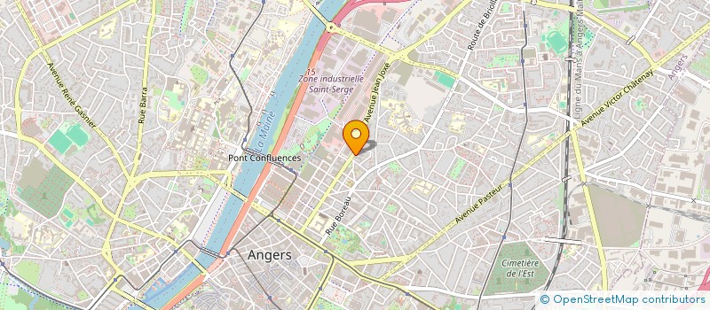 localisation de l'entreprise CLIKE à ANGERS