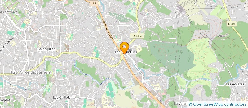 localisation de l'entreprise CLIM 3M  MARSEILLE 12