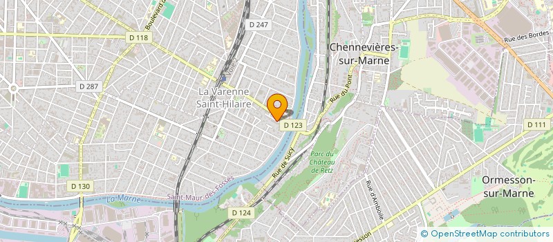 localisation de l'entreprise CLIM 94 à SAINT-MAUR-DES-FOSSES