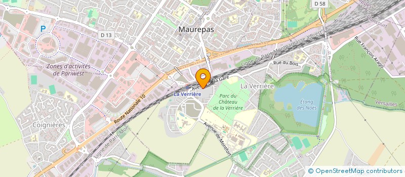 localisation de l'entreprise CLIM AS  LA VERRIERE