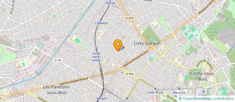 localisation de l'entreprise CLIM'AXE à LIVRY-GARGAN