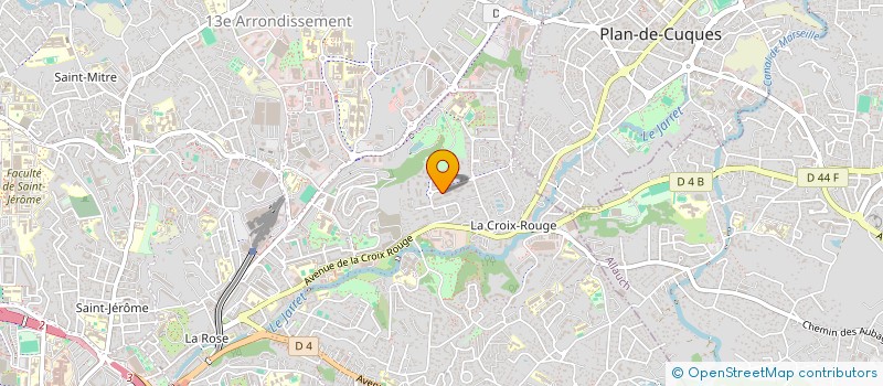 localisation de l'entreprise CLIM BIO CONCEPT  MARSEILLE