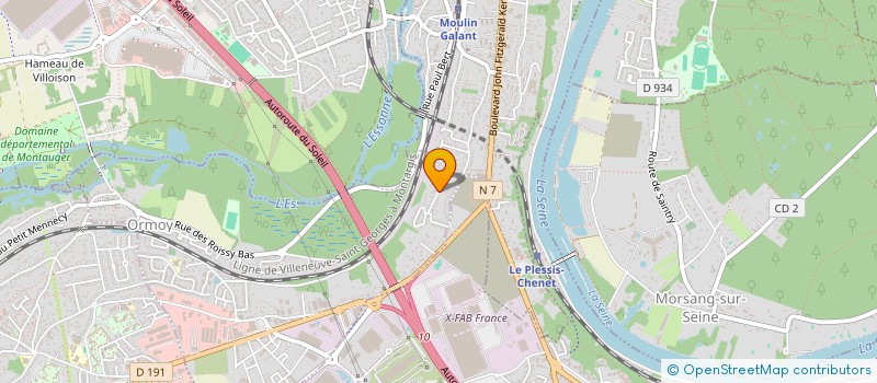 localisation de l'entreprise CLIM BUS SERVICE  ECHARCON