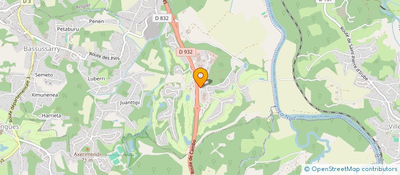 localisation de l'entreprise CLIM CARROSSERIE  BASSUSSARRY