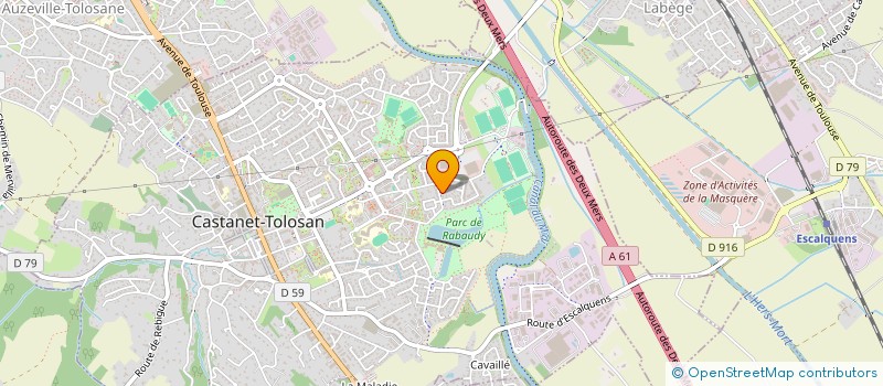 localisation de l'entreprise CLIM CONCEPT à CASTANET-TOLOSAN