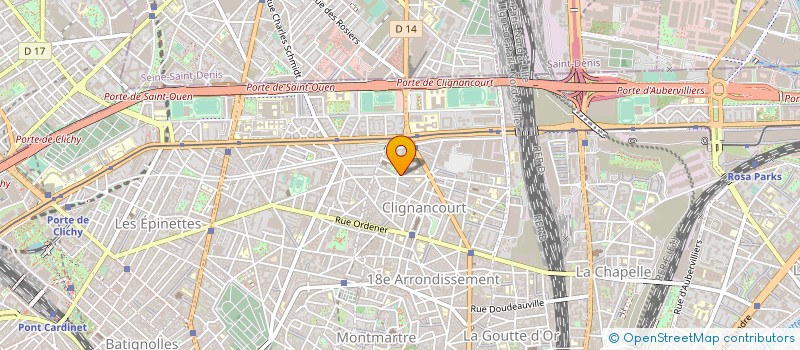 localisation de l'entreprise CLIM CONCEPT à PARIS