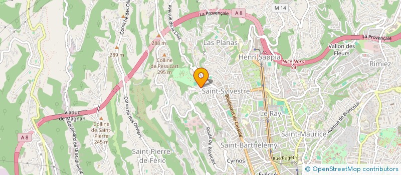 localisation de l'entreprise CLIM CONSEILS  NICE