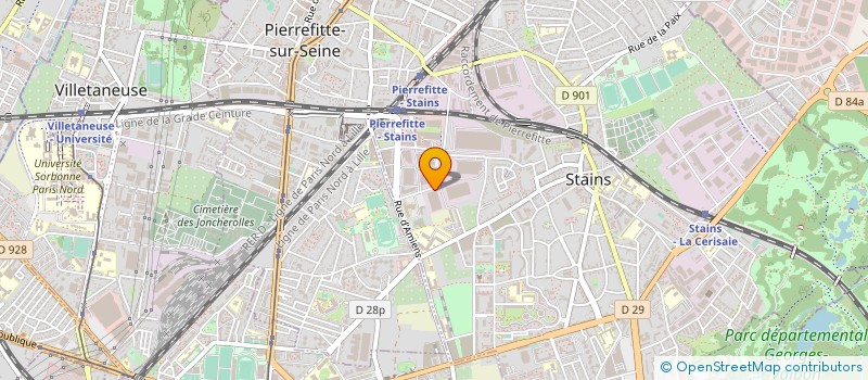 localisation de l'entreprise CLIM DENFERT SERVICE à STAINS