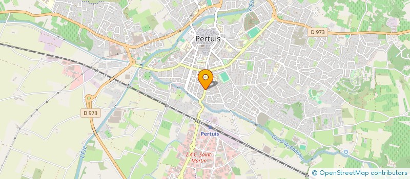 localisation de l'entreprise CLIM'ELEC PROVENCE à PERTUIS