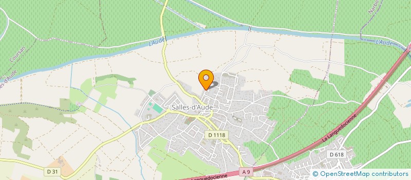 localisation de l'entreprise CLIM ELEC SERVICE  SALLES-D'AUDE