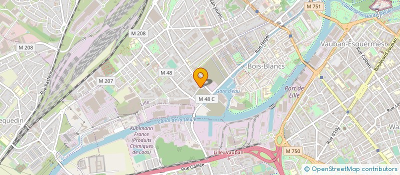 localisation de l'entreprise CLIM-ELEC TCE à LILLE