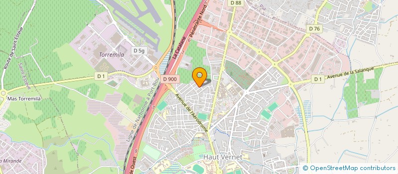 localisation de l'entreprise CLIM ENERGIE CONCEPT  PERPIGNAN