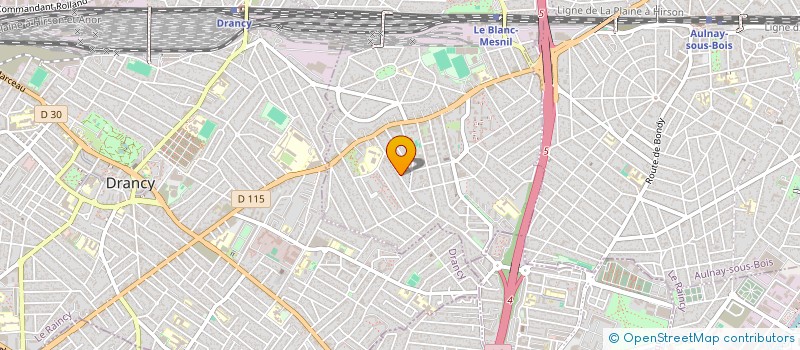 localisation de l'entreprise CLIM ENERGIE CONFORT à LE BLANC-MESNIL