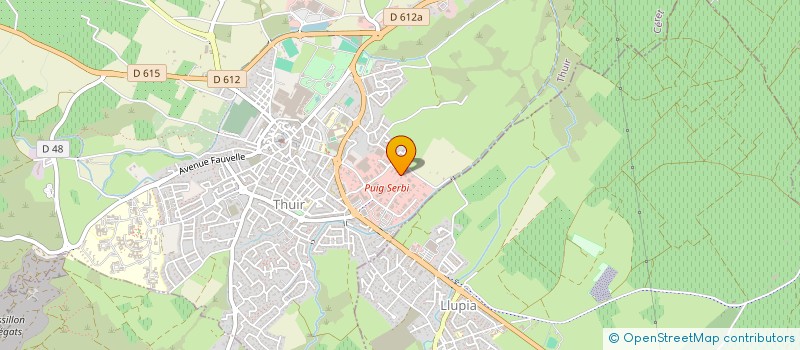 localisation de l'entreprise CLIM ENERGIE SERVICES  THUIR