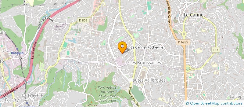 localisation de l'entreprise CLIM EXP'AIR à LE CANNET