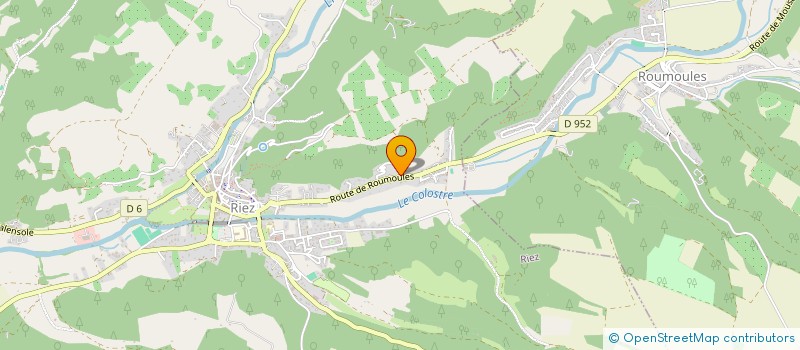 localisation de l'entreprise CLIM EXPERT SUD  RIEZ