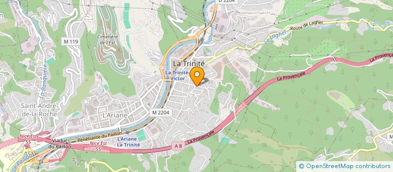 localisation de l'entreprise CLIM EXPERTS à LA TRINITE