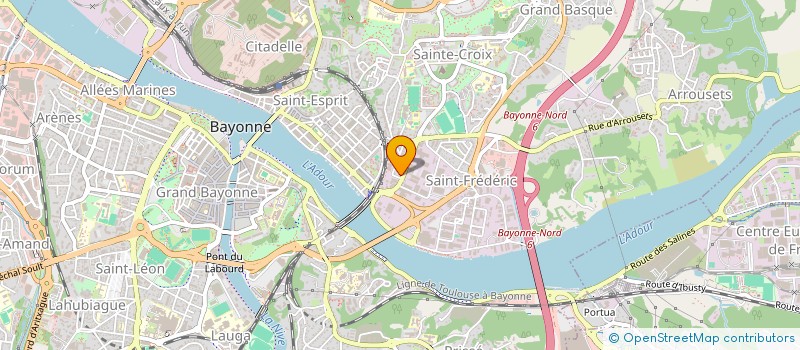localisation de l'entreprise CLIM EXPLOITATION à BAYONNE