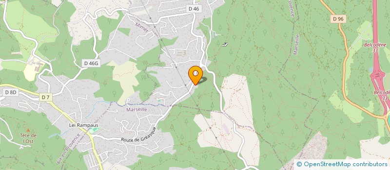 localisation de l'entreprise CLIM FROID PLOMBERIE 13  GREASQUE