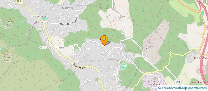 localisation de l'entreprise CLIM GAZ CONFORT à SAINT-SAVOURNIN