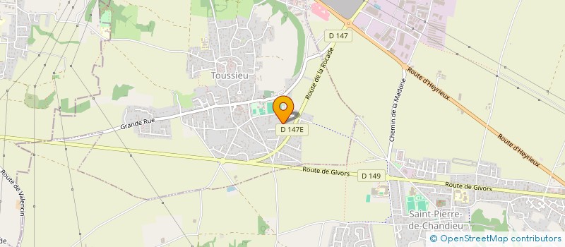 localisation de l'entreprise CLIM IMPACT  TOUSSIEU