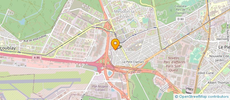 localisation de l'entreprise CLIM INVEST à CLAMART