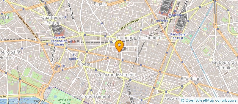 localisation de l'entreprise CLIM JET à PARIS