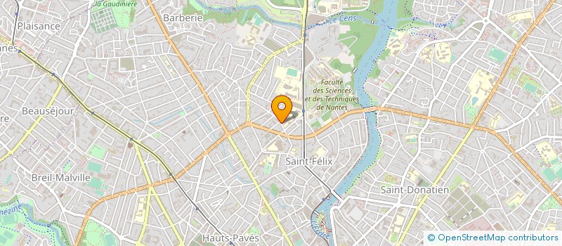localisation de l'entreprise CLIM'MINUTE à NANTES