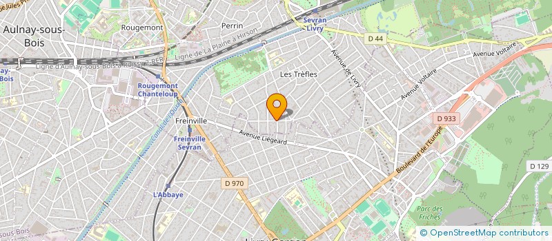 localisation de l'entreprise CLIM OUT  SEVRAN