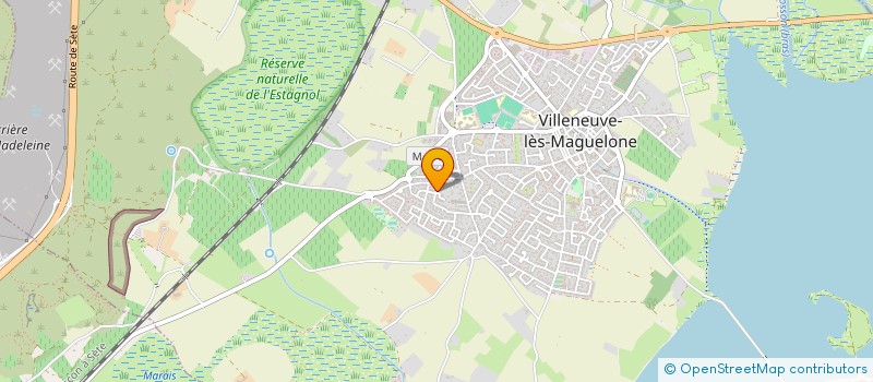 localisation de l'entreprise CLIM- PLANETE à VILLENEUVE-LES-MAGUELONE