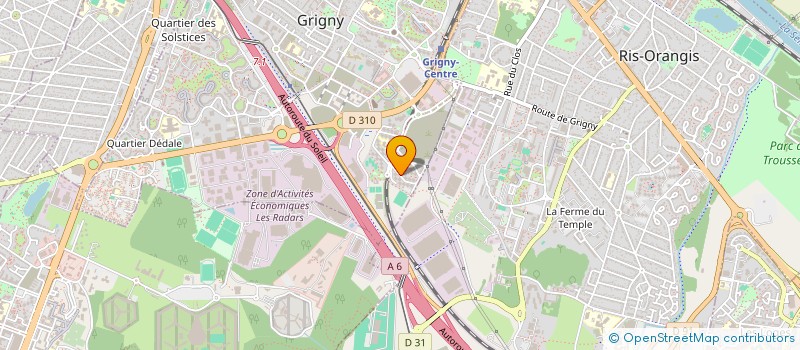 localisation de l'entreprise CLIM PLOMBERIE CHAUFFAGE SERVICES à RIS-ORANGIS