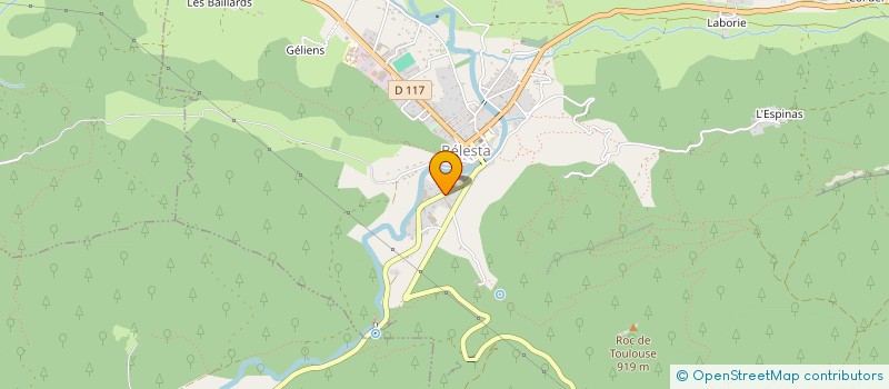 localisation de l'entreprise CLIM PRO  BELESTA