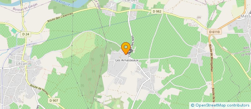 localisation de l'entreprise CLIM'SERVICES 30  CARDET