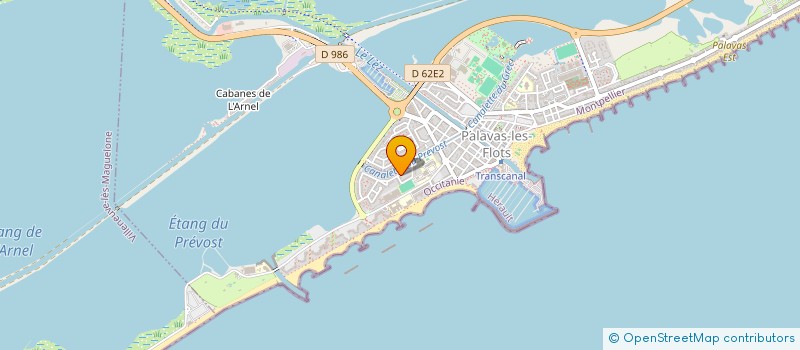 localisation de l'entreprise CLIM SUD OUEST HOME à PALAVAS-LES-FLOTS