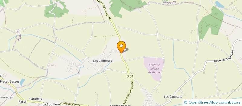 localisation de l'entreprise CLIM & TECH SOLUTIONS  BIOULE