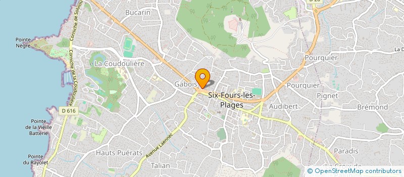 localisation de l'entreprise CLIM WASH - AXE FROID  SIX-FOURS-LES-PLAGES