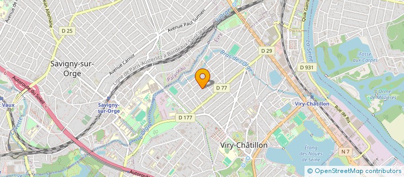 localisation de l'entreprise CLIM2R à VIRY-CHATILLON