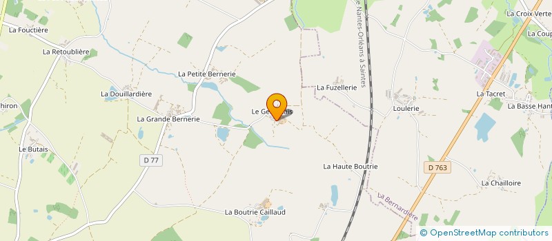 localisation de l'entreprise CLIMA à MONTAIGU-VENDEE