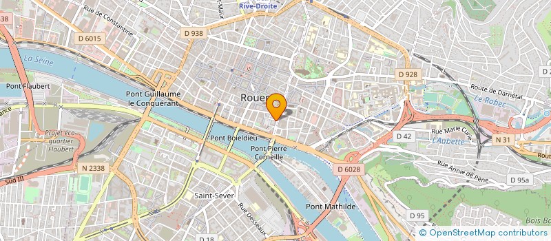 localisation de l'entreprise CLIMA BAIN à ROUEN