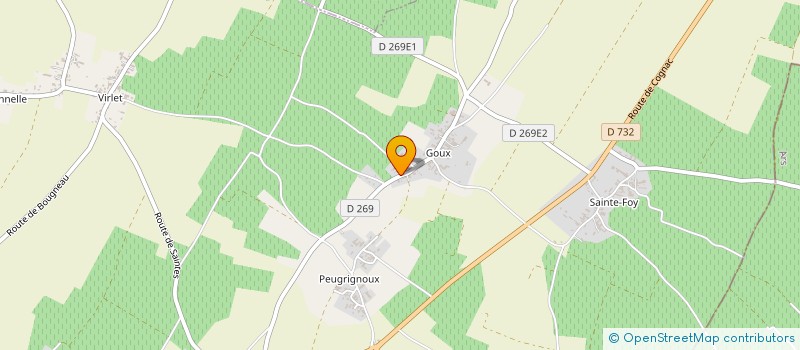 localisation de l'entreprise CLIMA CHAUD THERMIC  PERIGNAC