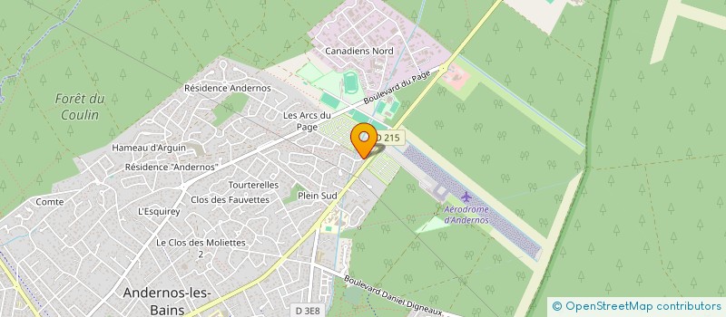 localisation de l'entreprise CLIMA FROID SYSTEM  ANDERNOS-LES-BAINS