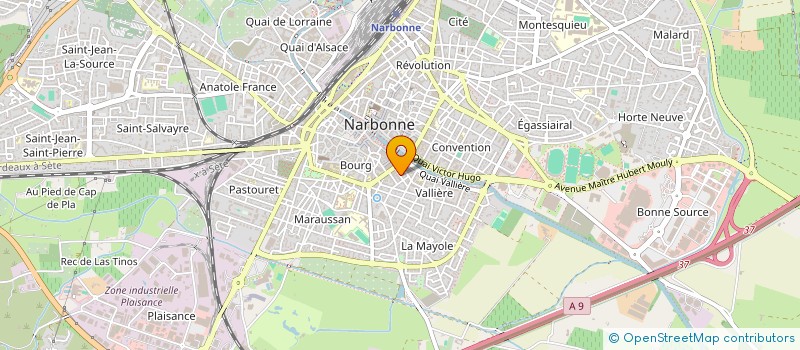 localisation de l'entreprise CLIMA HOUSE à NARBONNE