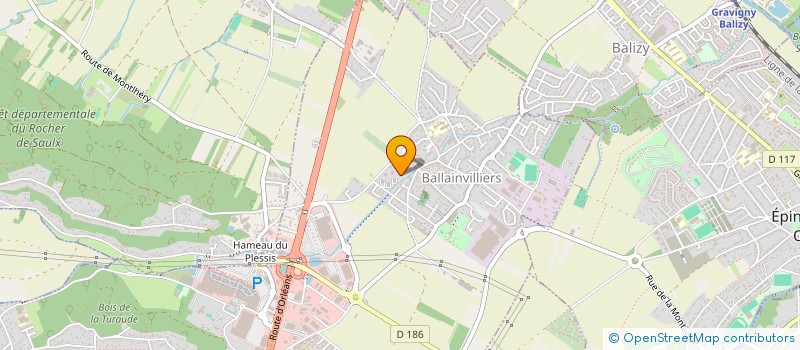 localisation de l'entreprise CLIMA LUX VERANDAS à BALLAINVILLIERS