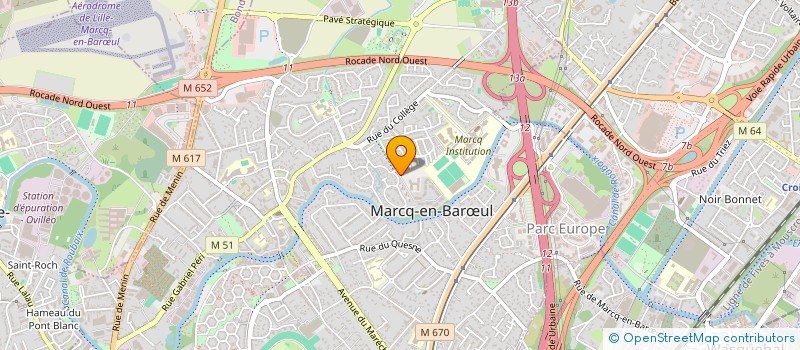 localisation de l'entreprise CLIMA NEU SA à MARCQ-EN-BARŒUL