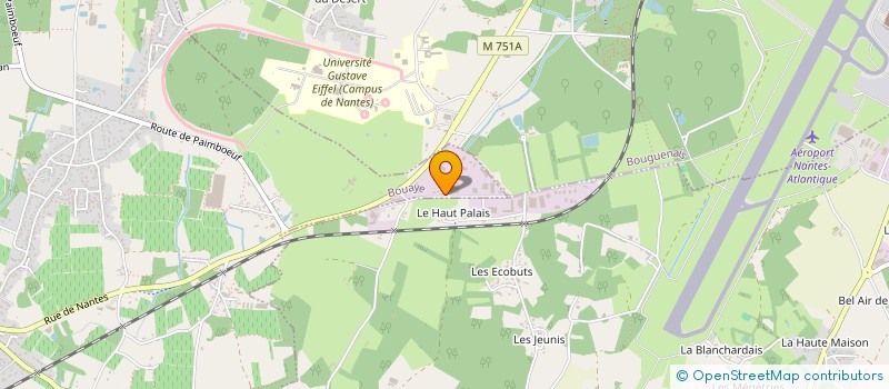 localisation de l'entreprise CLIMA-PARTNER à BOUAYE
