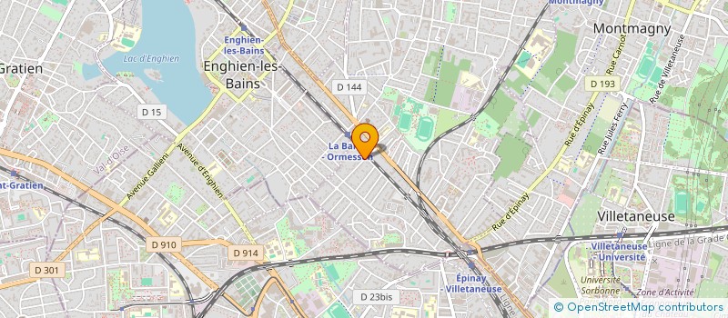 localisation de l'entreprise CLIMA SERVICES FM  DEUIL-LA-BARRE